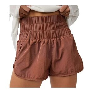 Free People Movement The Way Home Shorts M Liner Elastic Waist High Rise